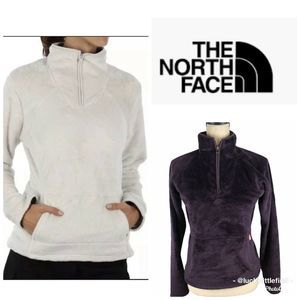 The North Face Purple Mossbud 1/4 Zip Pullover
